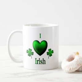 Caneca De Café I Heart Irish