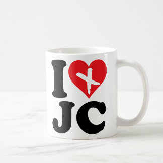 Caneca De Café I Heart JC