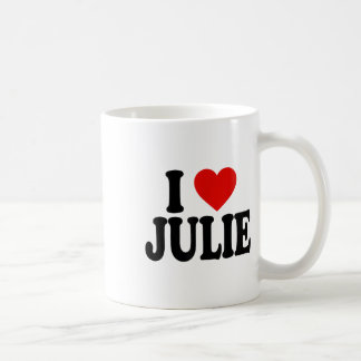 Caneca De Café I Heart Love Julie _1