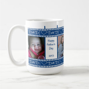 Caneca De Café I Heart Pai Gift Mug