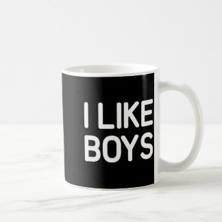 Caneca De Café I Like Boys Funny Jokes Sarcastic
