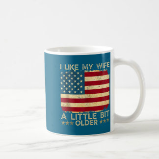 Caneca De Café I Like My Wife A Little Bit Older Funny Saying Wom