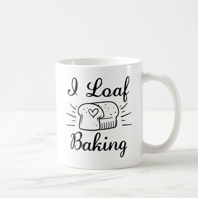 Caneca De Café I Loaf Baking (Direita)