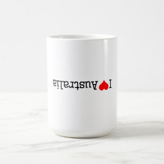 Caneca De Café I Love Australia