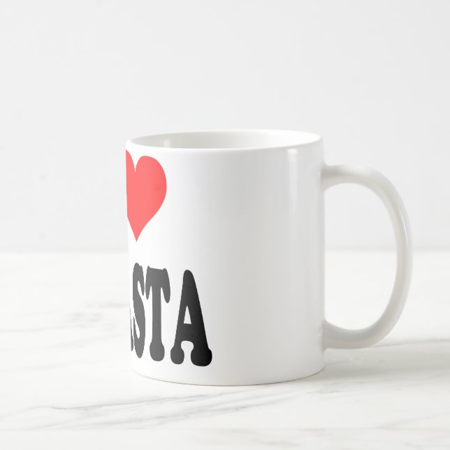 Caneca De Café "I Love Canasta" Mug (Direita)