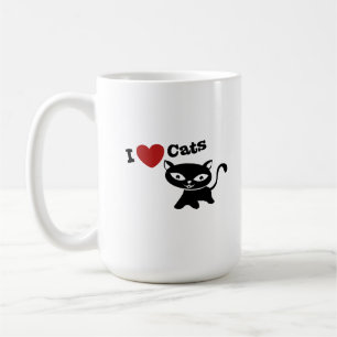 Caneca De Café I Love Cat