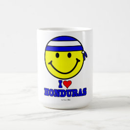 CANECA DE CAFÉ I LOVE HONDURAS 