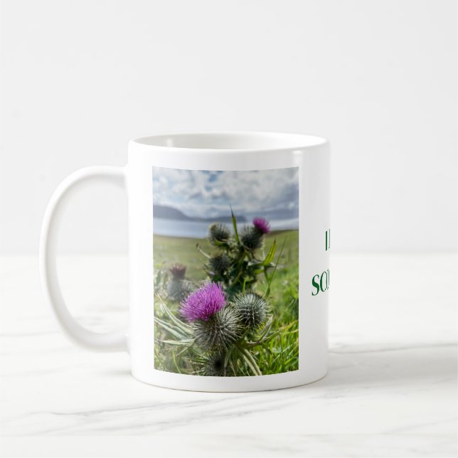 Caneca De Café I love Scotland. Coffee mug (Esquerda)