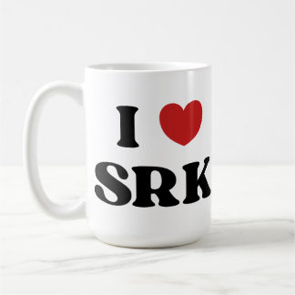 Caneca De Café I love SRK - I Love Shahrukh Khan