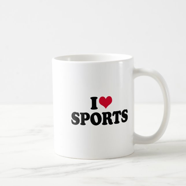 Caneca De Café I Love Srts Fitness Motivation  (Direita)