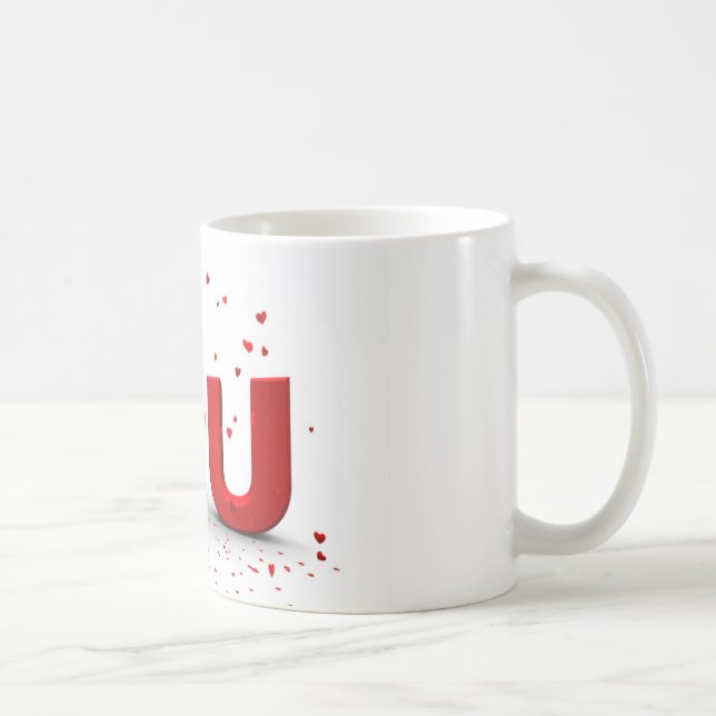Caneca De Café I love you (Direita)