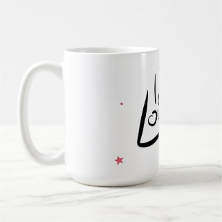 Caneca De Café I Love You Romantic Heart Art