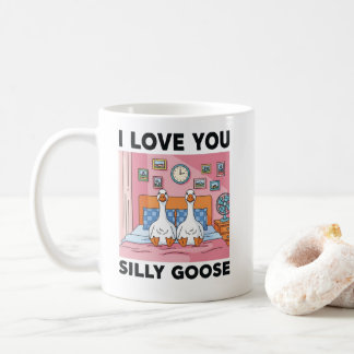 Caneca De Café I love you Silly Goose