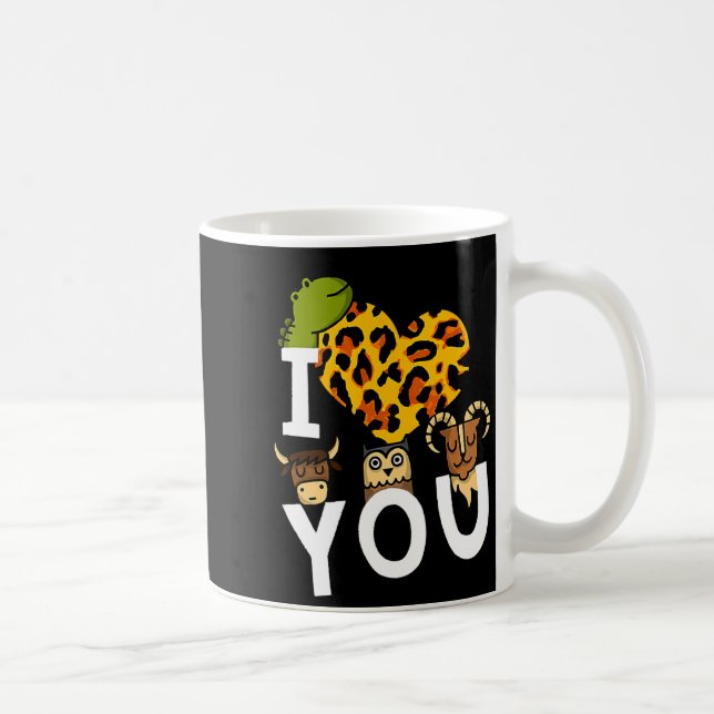 Caneca De Café I Love You Valentines Day Romance For  (Direita)