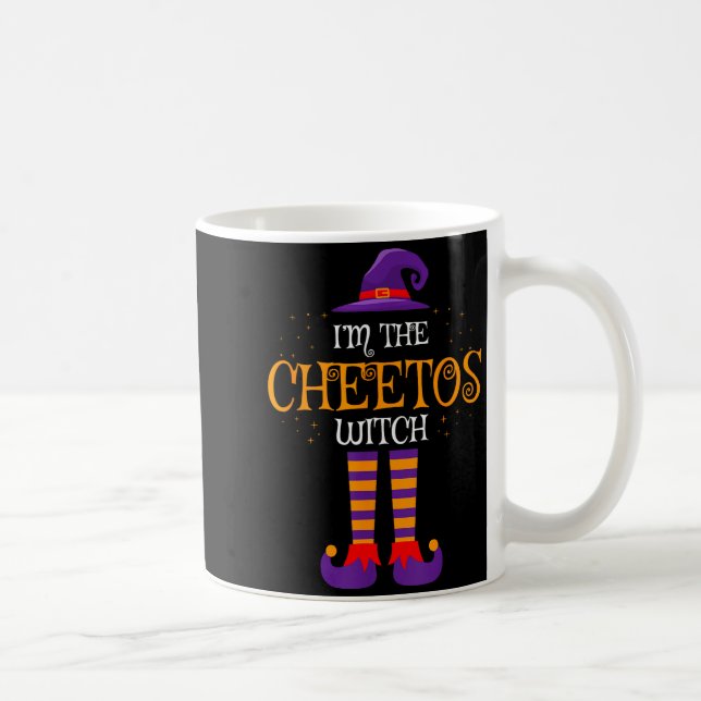 Caneca De Café I’m The Cheetos Witch Halloween Family Matching Co (Direita)