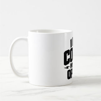 Caneca De Café I Need Coffee Not Your Opinion Typography Design