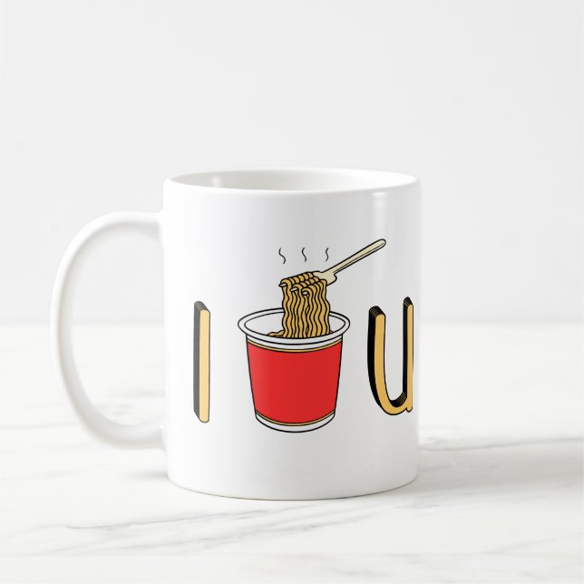 Caneca De Café I Noodle U (Esquerda)