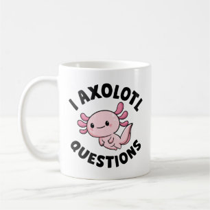 Caneca De Café I Perguntas sobre Axolotl
