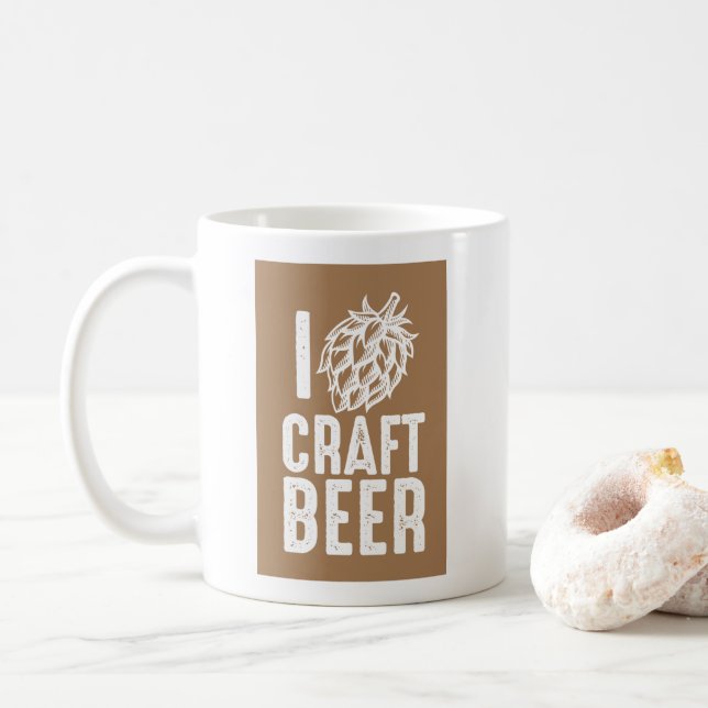 Caneca De Café I Salto Cerveja (Com Donut)