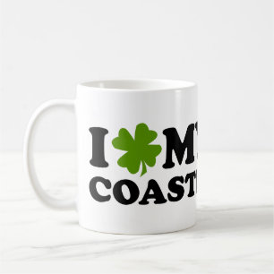 Caneca De Café I (shamrock) Minha Coastie