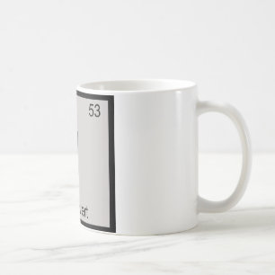 Caneca De Café I - Símbolo da Tabela Periódica da Química Introve