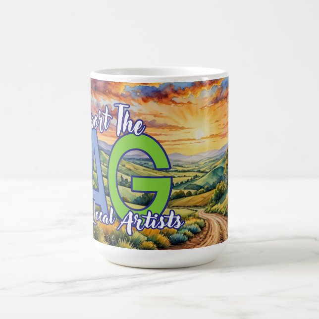 Caneca De Café I Support the Topeka Art guild (Centro)