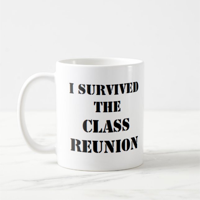 Caneca De Café i survived class reunion (Esquerda)
