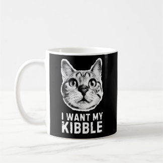 Caneca De Café I Want My Kibble Mug - Funny Pet Lover Coffee Mug