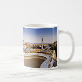 Caneca De Café I was in Barcelona: Anoni Gaudi's Park Güell