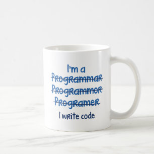 Caneca De Café I Write Code