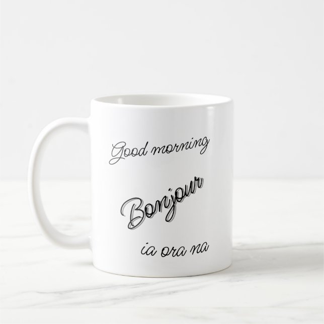 Caneca De Café Ia ora na (Esquerda)