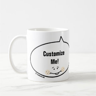 Caneca De Café iamQuotes customizáveis