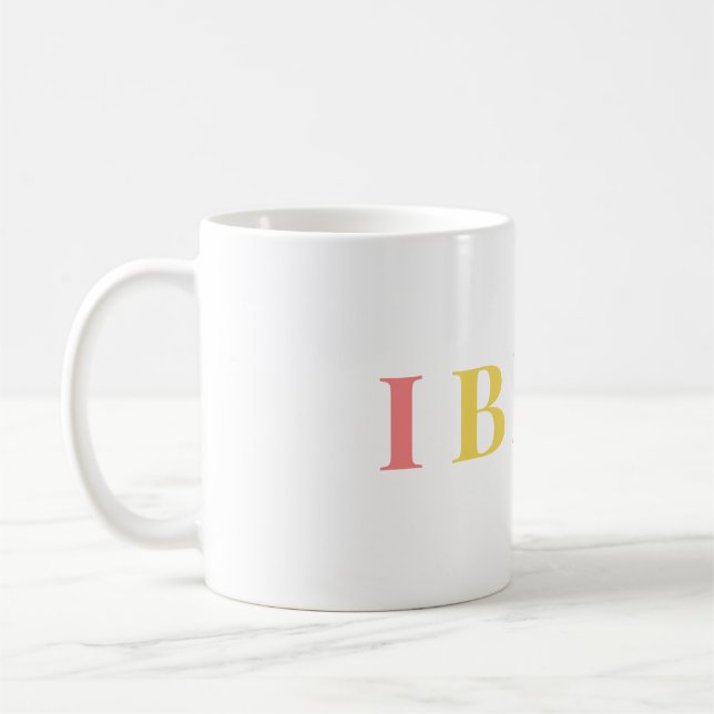 Caneca De Café Ibiza Pastel Colors Mug (Esquerda)