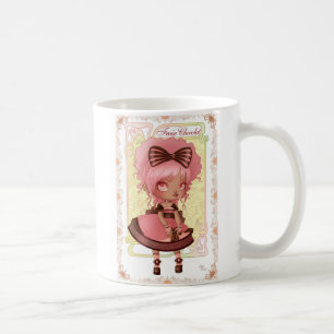 Caneca De Café Ice Cream Lolita Fraise Chocolat