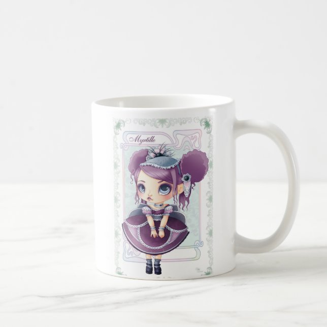 Caneca De Café Ice Cream Lolita Myrtille (Direita)