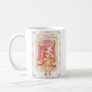 Caneca De Café Ice Cream Lolita Vanille Fraise