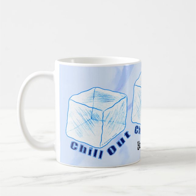Caneca De Café Ice Cube Chill Out (Esquerda)