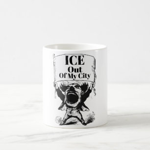 Caneca de café ICE fora da minha cidade