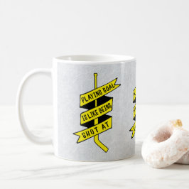 Caneca De Café Ice Hockey Goalie Cotação Café Mug