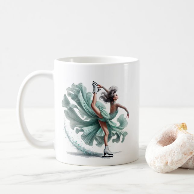 Caneca De Café Ice Skater  (Com Donut)