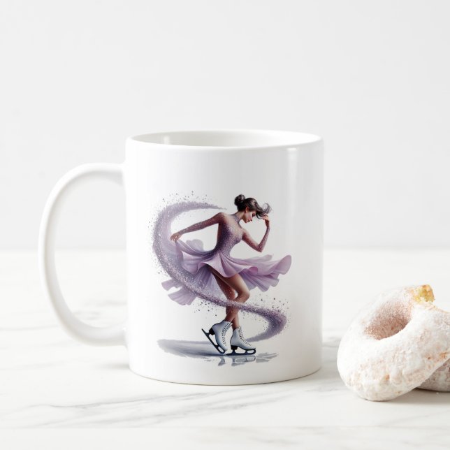 Caneca De Café Ice Skater  (Com Donut)