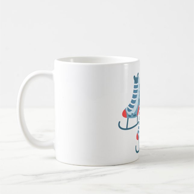 Caneca De Café Ice Skating (Esquerda)