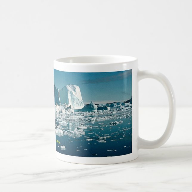 Caneca De Café Iceberg, inverno de Greenland (Direita)