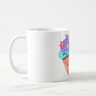 Caneca De Café Icecreame de Mermaid