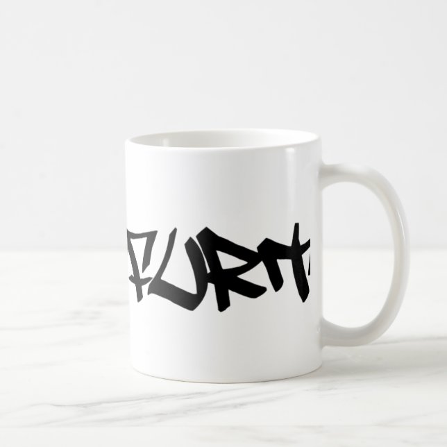 Caneca De Café Ícone da cidade de Francoforte (Direita)