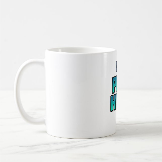 Caneca De Café Ícone de Joystick Retroativo - Tocar Duro (Esquerda)