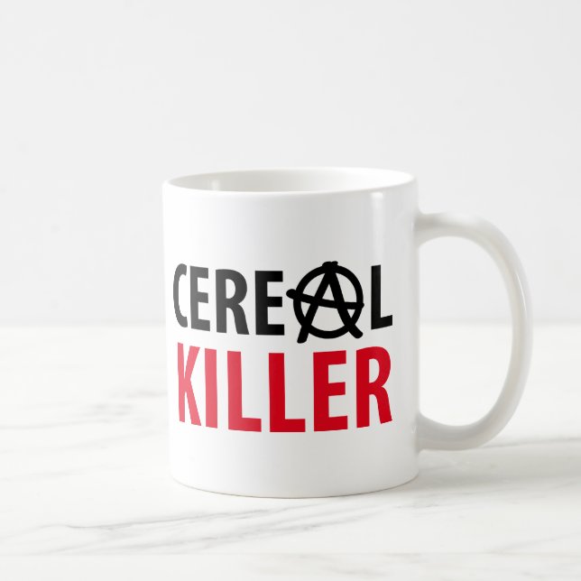 Caneca De Café ícone do assassino do cereal (Direita)
