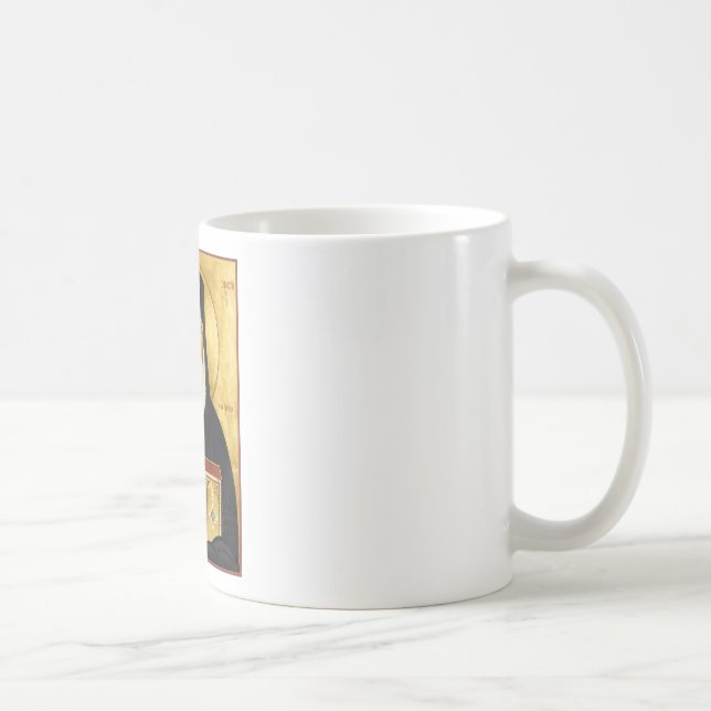 Caneca De Café Ícone do St. Nektarios (Direita)