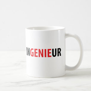 Caneca De Café Ícone dos génios de Ingenieur