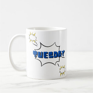 Caneca De Café Ícone Único Terça-feira Taça Café